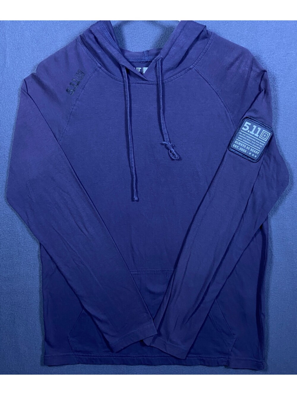5.11 Tactical Cruiser Hoodie Hooded Shirt Navy M Performance LS Military Outdoor